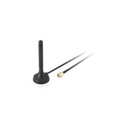 1 pcs : GA.111.101111 - Antennas GA.111.101111 3dBi Mini 4G Cellular Magnetic Mount Antenna