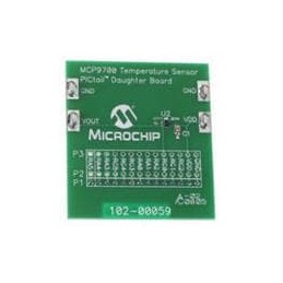 1 pcs : MCP9700DM-PCTL - Temperature Sensor Development Tools Temp-to-Vltg Conv PICtail Demo BRD