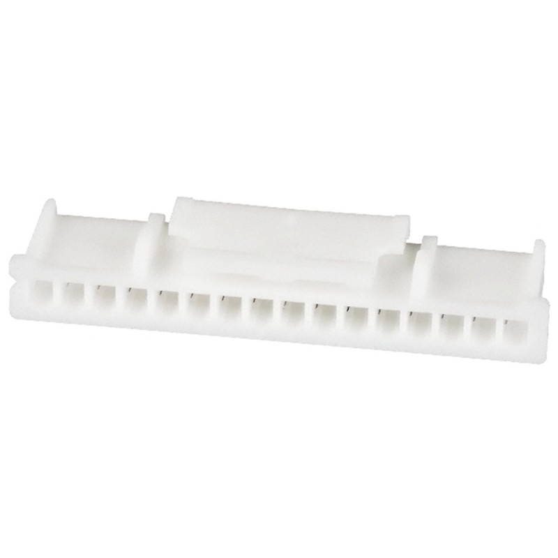 10 pcs - JST, PA Connector Housing, 2mm Pitch, 16 Way, 1 Row