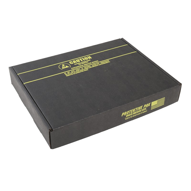 1 Lot of 10 - Conductive ESD Box 394mm (L) 318mm (W) 64mm (H)