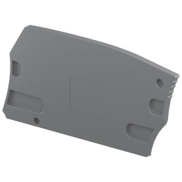 10 pcs - ES6 End Section for use with ZS6-4S-PE Terminal Block