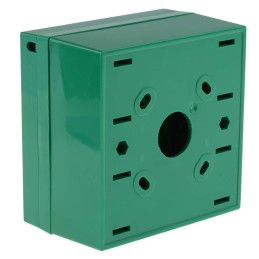 1 pcs - RS PRO Green Emergency exit unlocking box, Break Glass Operated, Resettable, Mains-Powered