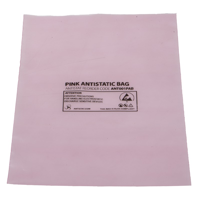 1 Lot of 100 - RS PRO Anti Static Bag 229mm(W)x 152mm(L)