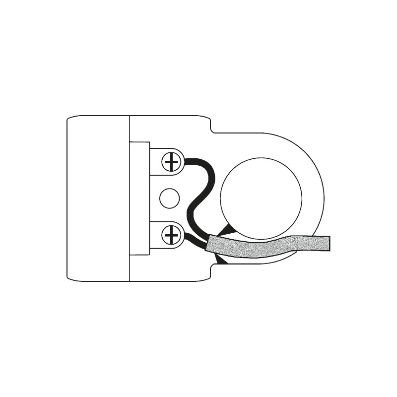 1 pcs - French / German Mains Connector, 6A, Cable Mount, 230 V ac