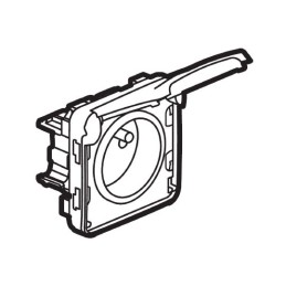 1 pcs - Legrand Plug Socket, 16A, Indoor, Outdoor Use