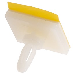 1 Pack of 25 - LCBSB-4-01 ART, 6.4mm High Nylon PCB Support for 4mm PCB Hole, 17.8 x 17.8mm Base