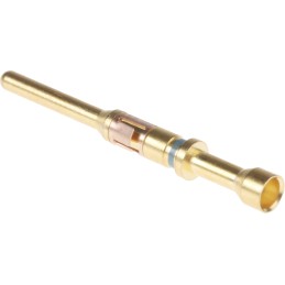 10 pcs - Souriau Male Crimp Circular Connector Contact, Contact Size 16, Wire Size 22 - 20 AWG