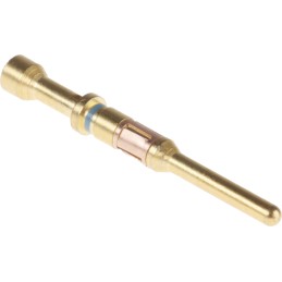 10 pcs - Souriau Male Crimp Circular Connector Contact, Contact Size 16, Wire Size 22 - 20 AWG