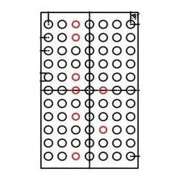 1 pcs : MPM54504GBS-T - Power Management Modules 16V, Quad DC/DC Power Module with 5A Output Array
