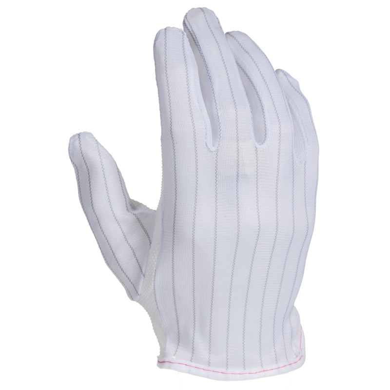 1 Pair - RS PRO Polyethylene Anti-Static Anti-Static Gloves, Size 9, Large