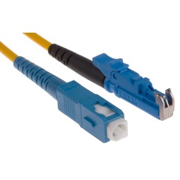 1 pcs - RS PRO E-2000 to SC Simplex Single Mode OS1 Fibre Optic Cable, 9/125μm, Yellow, 2m
