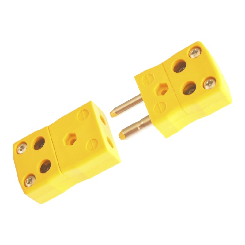 1 pcs - RS PRO Quickwire Thermocouple Connector for Use with Type K Thermocouple, Standard Size, ANSI Standard