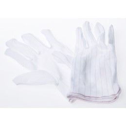 1 Pair - RS PRO Polyethylene Anti-Static Anti-Static Gloves, Size 10, XL