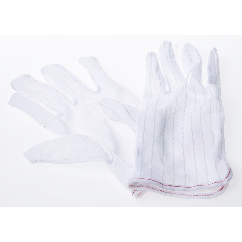 1 Pair - RS PRO Polyethylene Anti-Static Anti-Static Gloves, Size 10, XL