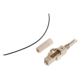 1 pcs - RS PRO, LC, PC Multimode Simplex Fibre Optic Connector, OM1 62.5mm Fibre Size, ≤ 0.4dB Insertion Loss