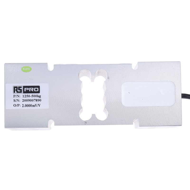 1 pcs - RS PRO Load Cell, 500kg Range, Compression Measure
