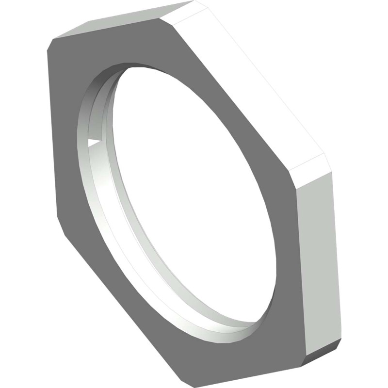 1 Bag of 10 - RS PRO Hex Nut For Use With Fixing Thread M20x1.5