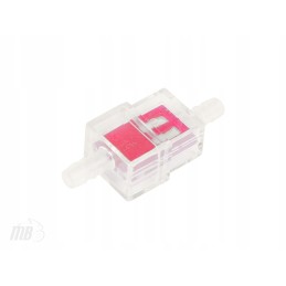 Red fuel filter 6mm