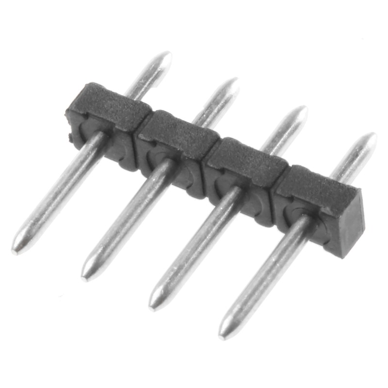 10 pcs - Phoenix Contact 3.5mm Pitch 4 Way Pluggable Terminal Block, Pin Header, Through Hole, Solder Termination