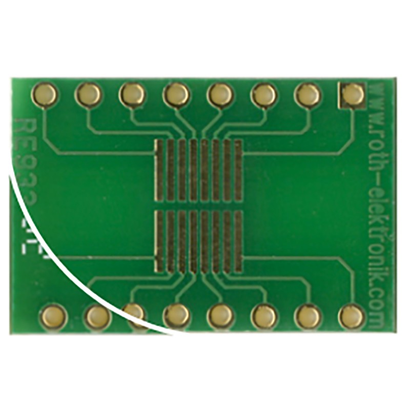 1 pcs - RE933-03ST, Double Sided Extender Board Multi Adapter Board FR4 22.6 x 15 x 1.5mm