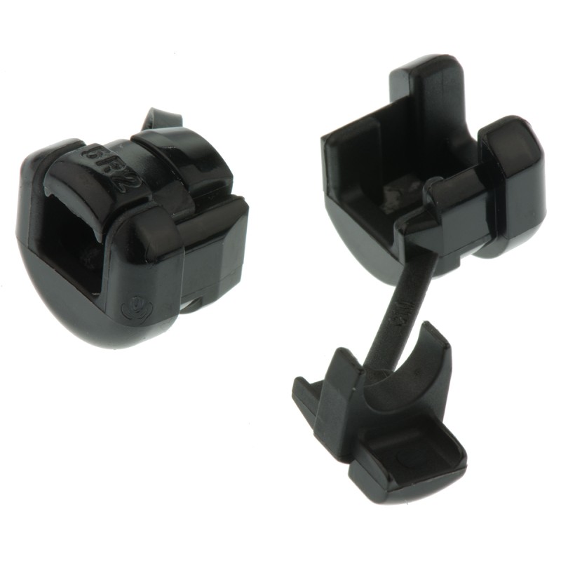 1 Bag of 25 - RS PRO Strain Relief Bush For Use With D-sub Connector