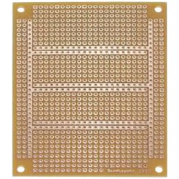 1 pcs - Matrix Board FR1 1mm Holes, 2.54 x 2.54mm Pitch, 95 x 72 x 1.6mm