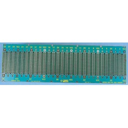 1 pcs - RS PRO 64, 96 Way DIN 41612 Eurocard Motherboard FR4 Single Sided 84HP With 20.32mm Connector Pitch