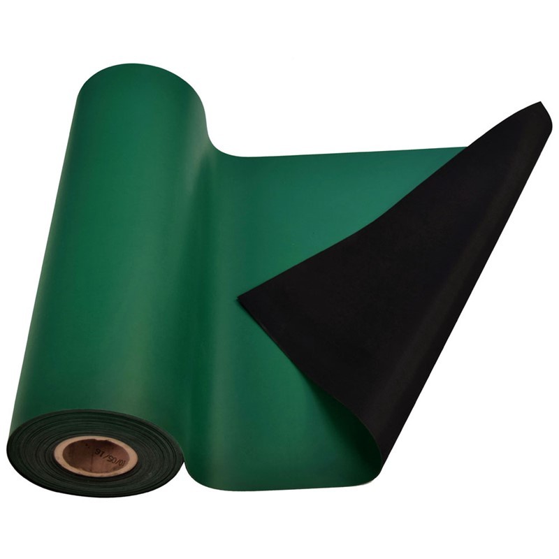 1 pcs - SCS Green Worksurface ESD-Safe Mat, 15.2m x 1.2m x 1.8mm