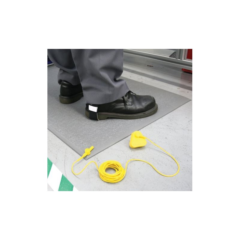 1 pcs - Coba Europe Grey Floor ESD-Safe Mat, 18300mm x 900mm x 9mm