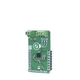 1 pcs - Development Kit Brushless 4 Click for use with Efficient Air Ventilation Systems, Sensorless BLDC Motor Driving, Silent
