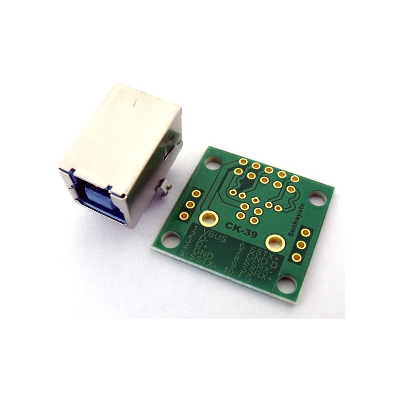 1 pcs - CK-39, Double Sided Extender Board Conversion Board CEM3 25.4 x 24.13 x 1.6mm