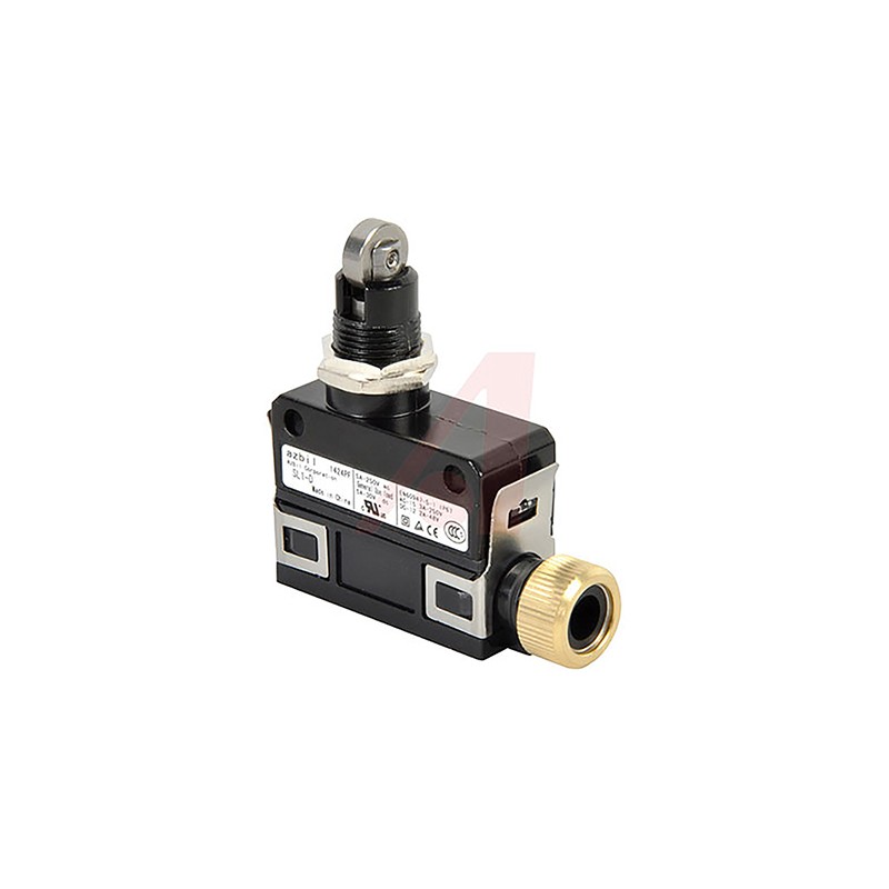 1 pcs - Honeywell SL1 Series Roller Plunger Limit Switch, NO/NC, IP67, SPDT, Die Cast Zinc Housing, 250V ac Max, 5A Max