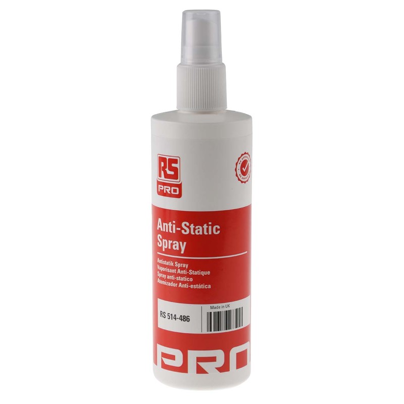 1 pcs - RS PRO 250ml Anti-Static Spray