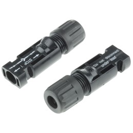 1 Pack of 5 - Staubli Male, Cable Mount MC4 Connector, Cable CSA, 1.5 - 2.5mm², Rated At 22A, 1 kV