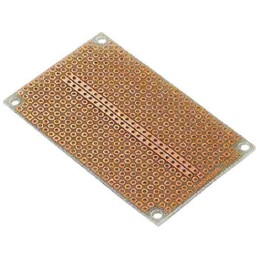 1 pcs - Matrix Board 1mm Holes, 2.54 x 2.54mm Pitch, 72 x 47 x 1.2mm