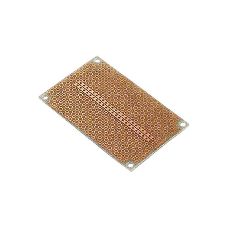 1 pcs - Matrix Board 1mm Holes, 2.54 x 2.54mm Pitch, 72 x 47 x 1.2mm