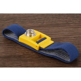 1 pcs - RS PRO ESD Grounding Wrist Strap With 10 mm Stud