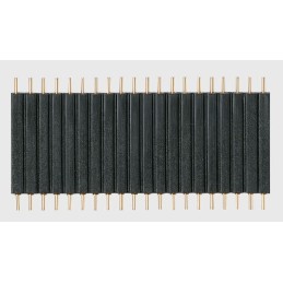 1 pcs - Mac 8, ML, 20 Way, 1 Row, Straight Pin Header