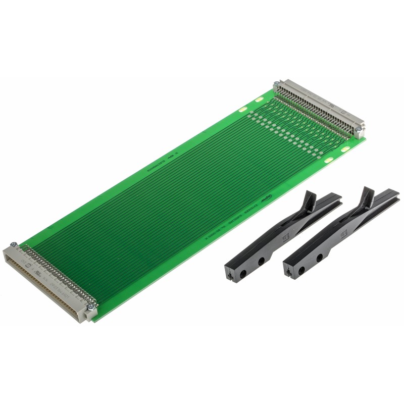 1 pcs - 64, 96 Way Double Sided DIN 41612 Extender Board Extender board FR4 281.6 x 100 x 1.6mm