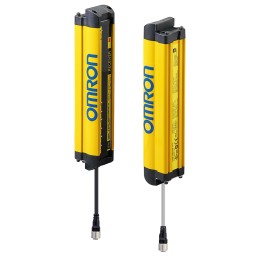 1 Pair - Omron F3SG-RE Series Light Curtain, Sender & Receiver, 44 Beam(s), 30mm Resolution