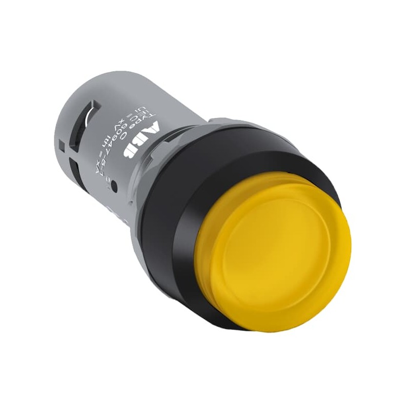 1 pcs - ABB CP4 Series Illuminated Push Button Complete Unit, 22.5mm Cutout, SPST