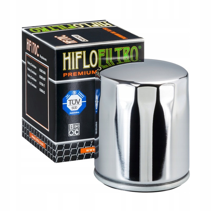 Hiflo oil filter hf 170 harley davidson chromo