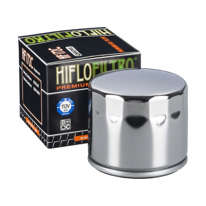 Hiflo oil filter hf 172 harley davidson chromo