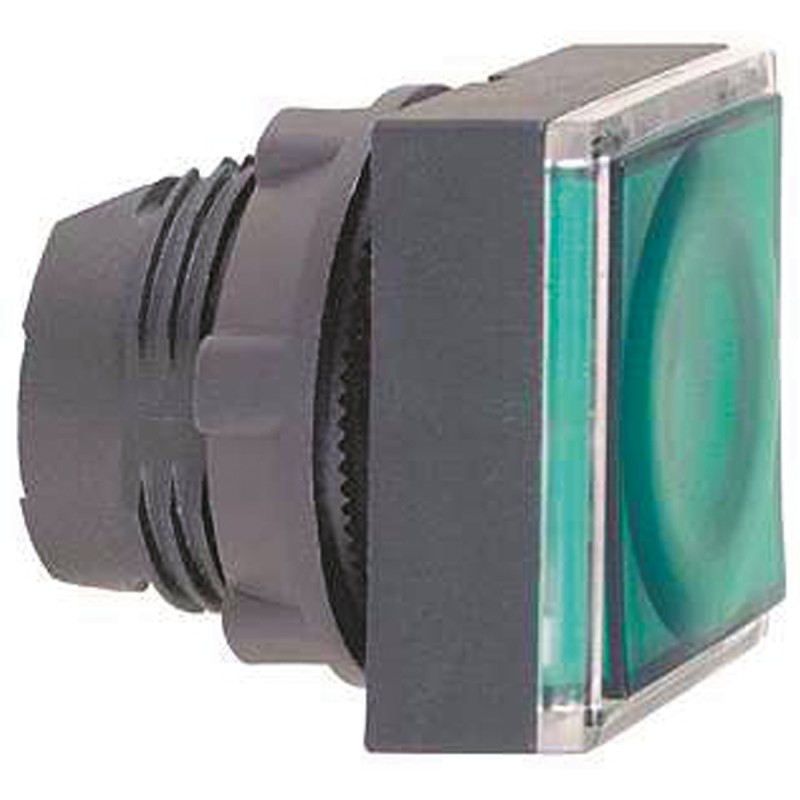 1 pcs - Schneider Electric Harmony XB5 Series Green Momentary Push Button Head, 22mm Cutout, IP66