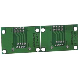1 pcs - CK-18, 16 Way Double Sided Extender Board Converter Board FR4 71.12 x 24.13 x 1.6mm