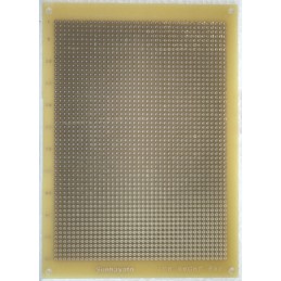 1 pcs - Sunhayato Single Sided Matrix Board FR1 1mm Holes, 2.54 x 2.54mm Pitch, 190 x 95 x 1.6mm