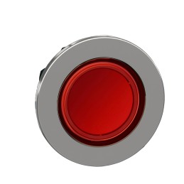 1 pcs - Schneider Electric ZB4 Series Red Momentary Push Button Head, 30mm Cutout, IP66, IP67, IP69K