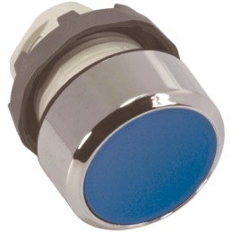 1 pcs - ABB Modular Series Blue Momentary Push Button Head, 22mm Cutout, IP66