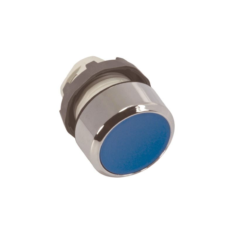1 pcs - ABB Modular Series Blue Momentary Push Button Head, 22mm Cutout, IP66