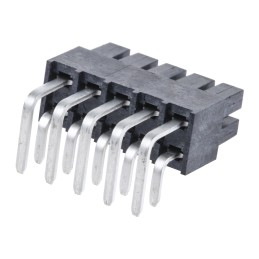 1 pcs - Samtec IPS1 Series Right Angle Surface Mount PCB Socket, 10-Contact, 2-Row, 2.54mm Pitch, Through Hole Termination